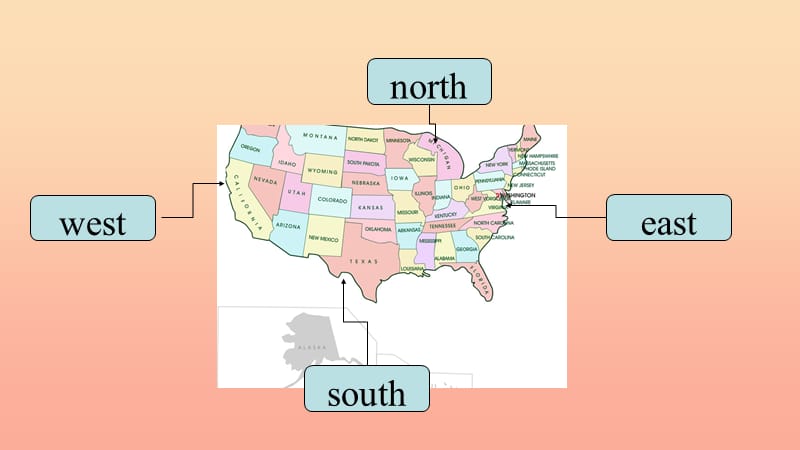 四年级英语下册 Module 8 unit 1 he lives in the east of the us课件 外研版.ppt_第3页