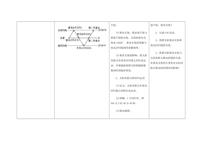 2019-2020年高一地理《地球运动》教学设计.doc_第3页