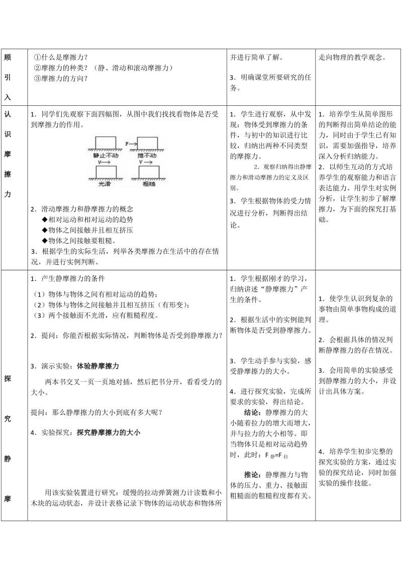 2019-2020年高中物理 3.3《摩擦力（二）》教学设计 新人教版必修1.doc_第3页