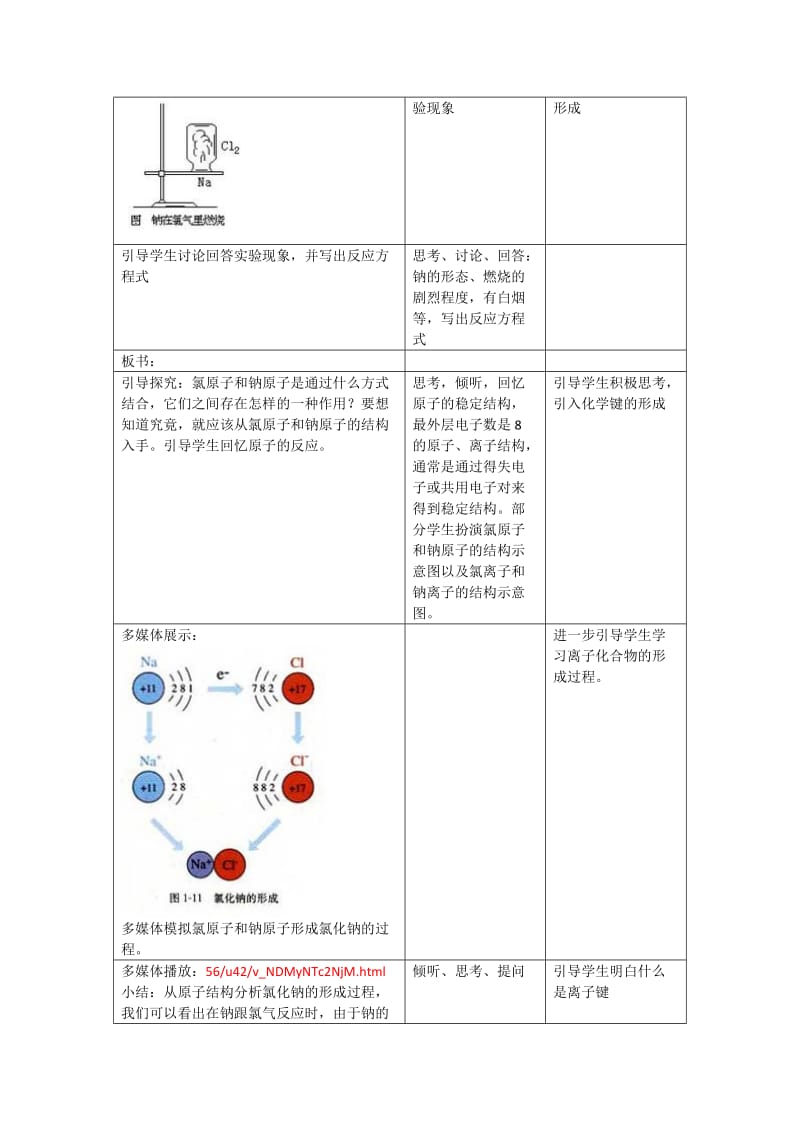 2019-2020年高中化学《化学键》教学设计 新人教版必修2.doc_第3页