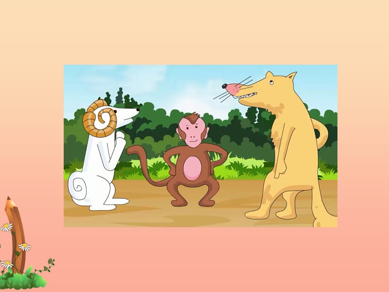 三年级英语下册 Unit 2 Animals at the Zoo Lesson 12 The Clever Monkey课件 冀教版.ppt_第3页