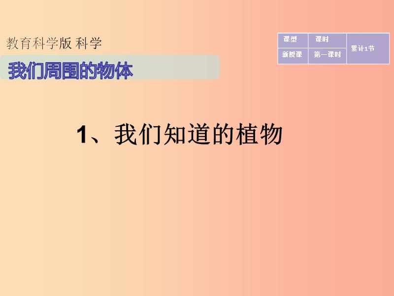 一年级科学下册 我们周围的物体 1.1《发现物体的特征》课件2 教科版.ppt_第1页