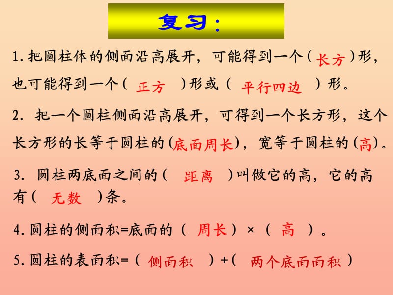 六年级数学下册3圆柱与圆锥1圆柱圆柱的表面积课件新人教版.ppt_第2页