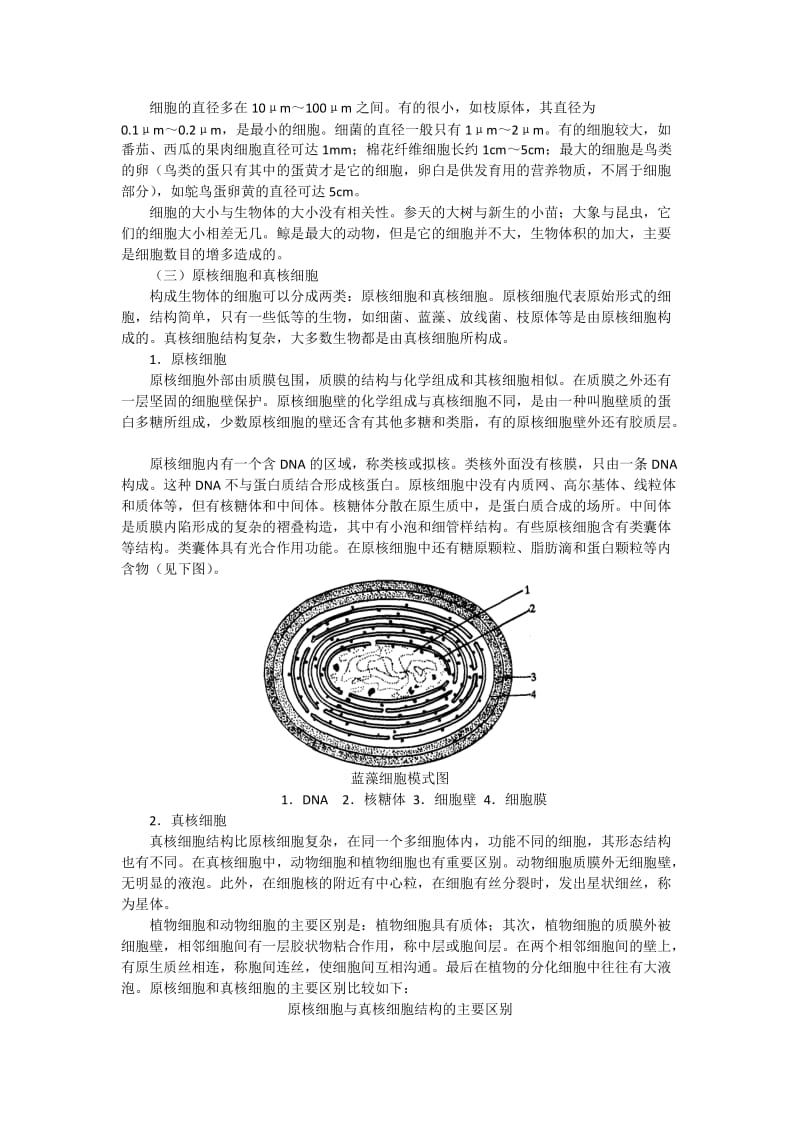 2019-2020年高中生物 第八讲 细胞生物学竞赛辅导讲座.doc_第2页