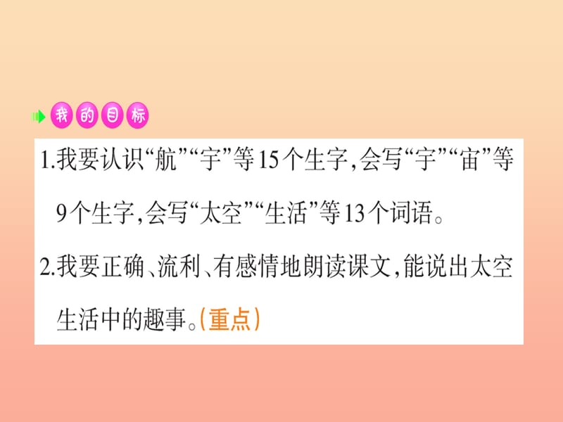 2019版二年级语文下册 第6单元 课文5 第18课 太空生活趣事多课堂课件 新人教版.ppt_第2页