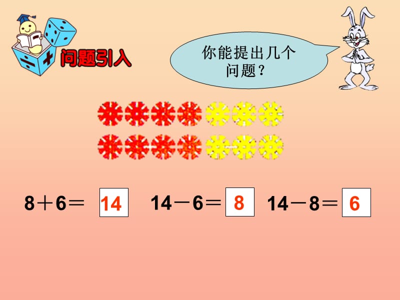 一年级数学下册 二 20以内的减法 2.5 15、16、17、18减几课件 冀教版.ppt_第2页