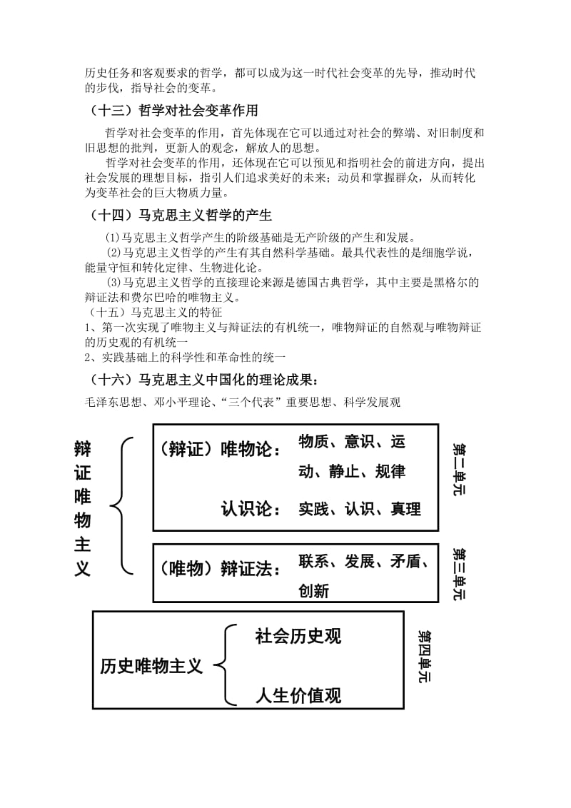 2019-2020年高中政治 哲学与生活原理+方法论详细整理教案 新人教版.doc_第3页