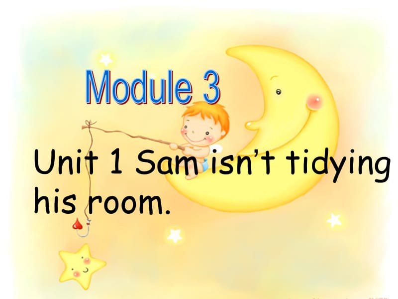 二年级英语下册Module3Unit1Samisn’ttidyinghisroom课件2外研版一起.ppt_第1页