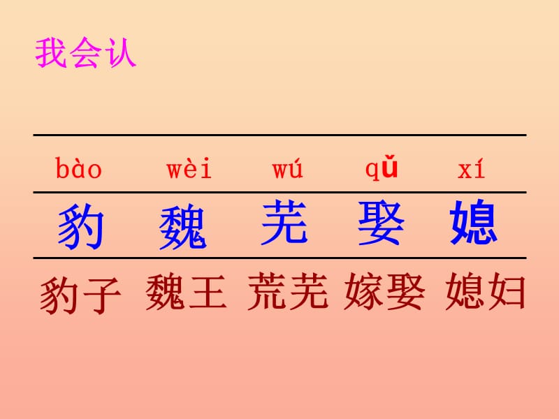 四年级语文上册 第六单元 西门豹课件2 西师大版.ppt_第3页