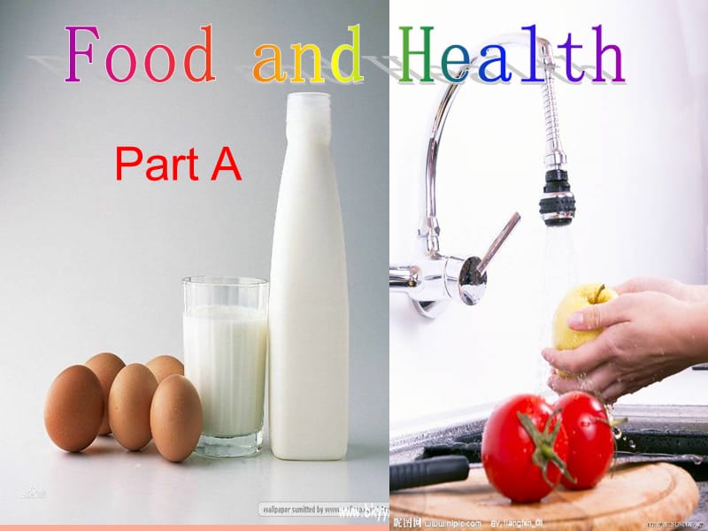 2019秋六年级英语上册 Unit 3《Food and Health》（Part A）课件1 （新版）闽教版.ppt_第1页