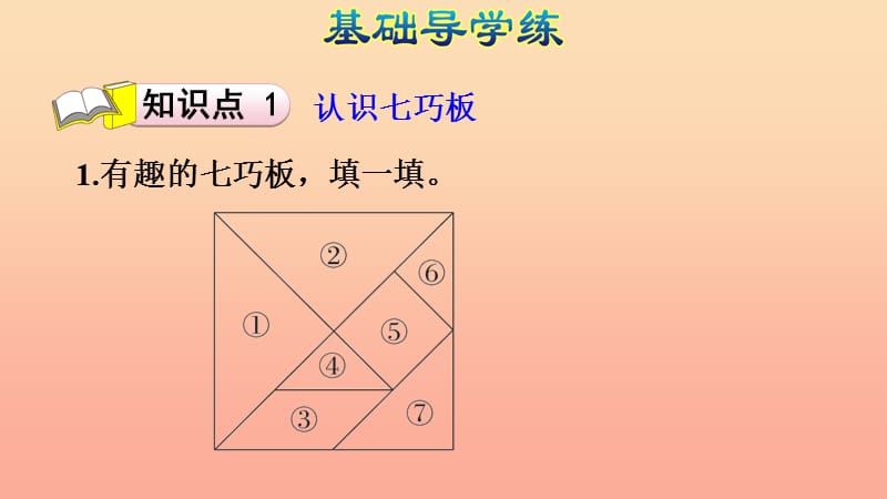 一年级数学下册第1单元认识图形二七巧板习题课件新人教版.ppt_第2页