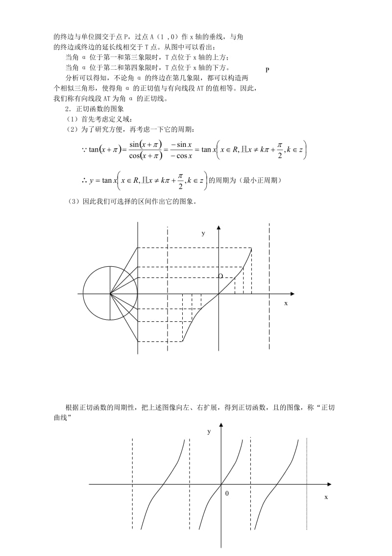 2019-2020年高一数学正切函数六 新课标 北师大版必修4.doc_第2页