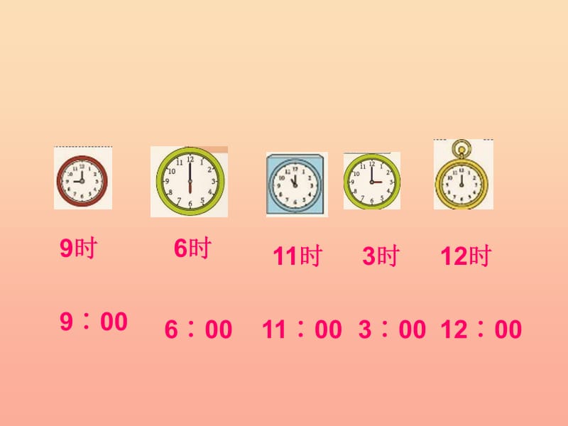 2019秋一年级数学上册 第7单元 认识钟表（认识钟表）课件1 新人教版.ppt_第3页