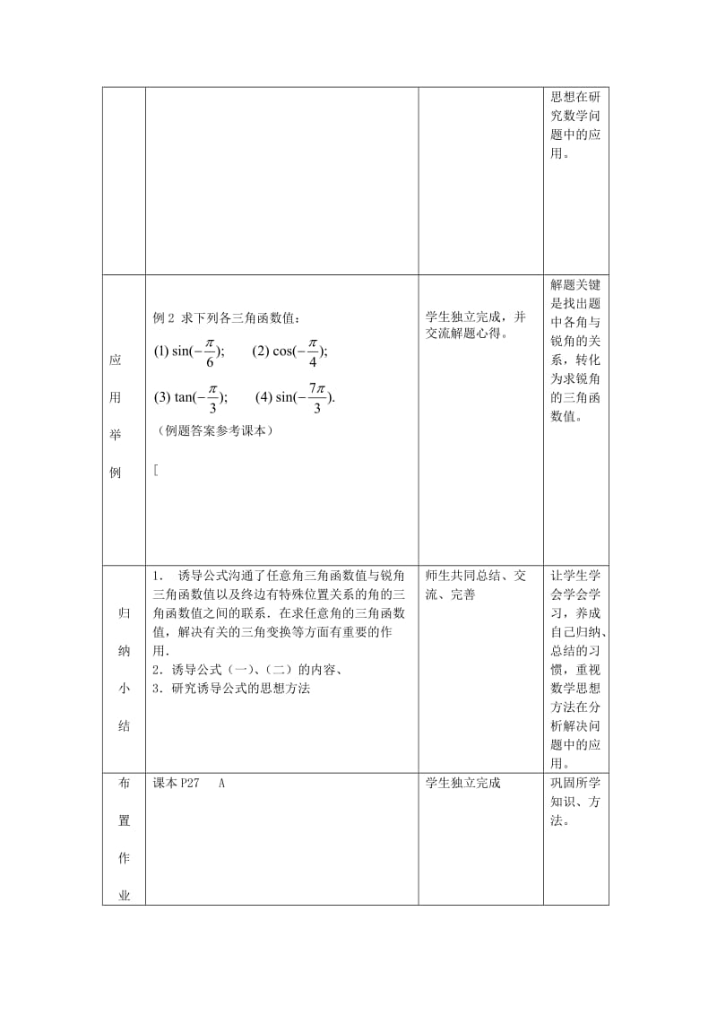 2019-2020年高中数学 1.2.4《诱导公式》教案6 新人教B版必修4.doc_第3页