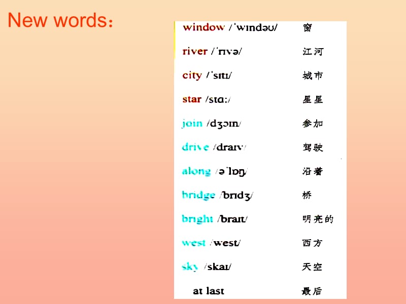 2019秋六年级英语上册 Lesson 10《Revision》课件 科普版.ppt_第3页