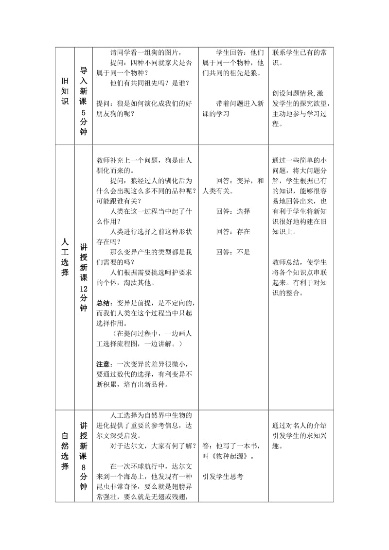 2019-2020年高中生物 进化性变化是怎样发生的2教案 浙教版必修2.doc_第2页