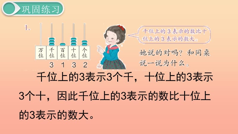 二年级数学下册 7 万以内数的认识 10000以内数的认识—大小比较 第10课时 练习课课件 新人教版.ppt_第2页