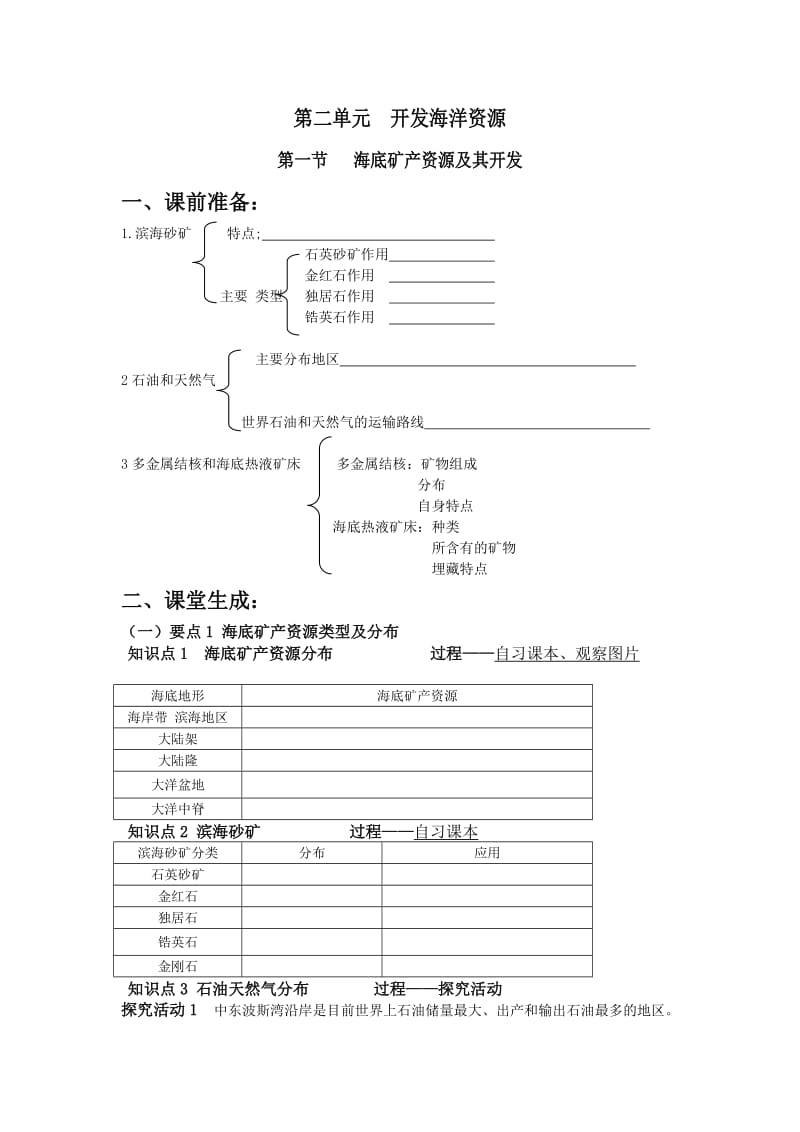 2019-2020年高中地理 海2.2海底矿产资源及其开发教案 鲁教版选修2.doc_第3页