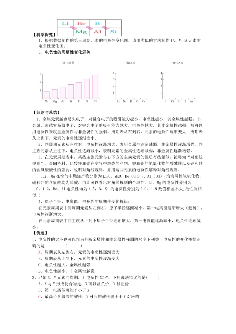 2019-2020年高二化学原子结构与元素的性质教案.doc_第2页