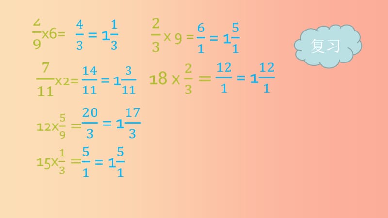 五年级数学下册 3.3《分数乘法（三）》课件1 北师大版.ppt_第2页