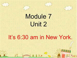 四年級英語下冊 Module 7 unit 2 it.ppt