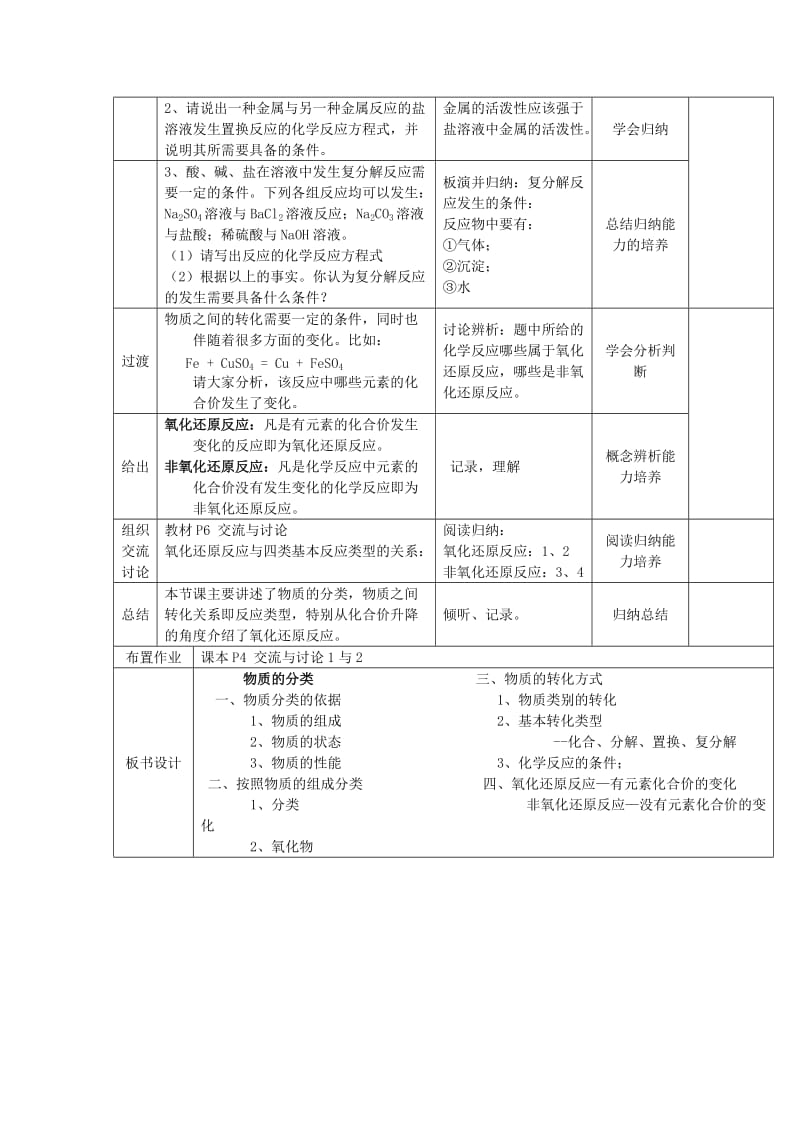 2019-2020年高中化学 《丰富多彩的化学物质》（第1课时）教案1 苏教版必修1.doc_第3页