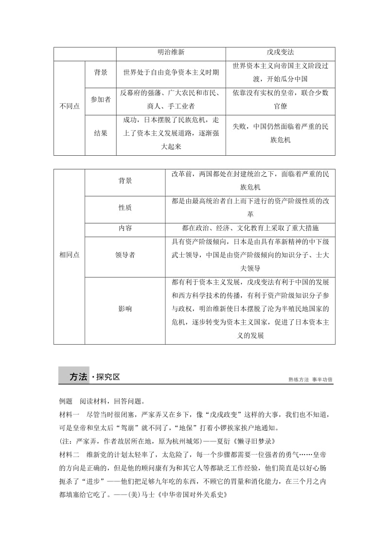 2019-2020年高中历史 第九章 中国戊戌变法学案 北师大版选修1.doc_第2页