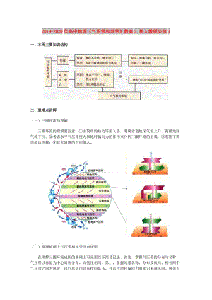 2019-2020年高中地理《氣壓帶和風帶》教案2 新人教版必修1.doc