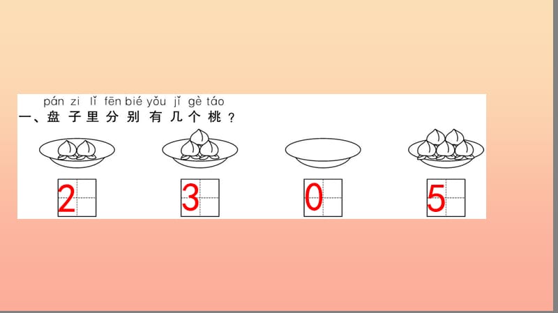 一年级数学上册第3单元1_5的认识和加减法第11课时0的认识和加减法习题课件新人教版.ppt_第3页