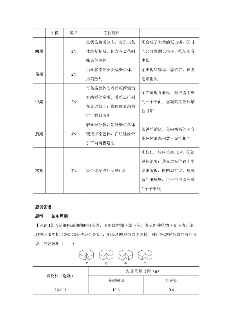 2019-2020年高中生物 第一节细胞的增殖课堂导航 浙科版.doc_第3页