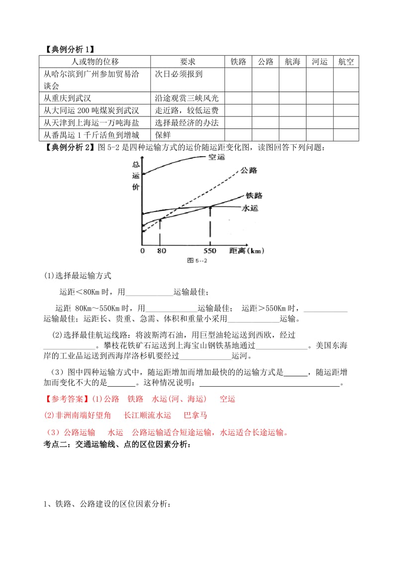 2019-2020年高中地理 交通运输方式和布局学案 新人教版必修2.doc_第3页