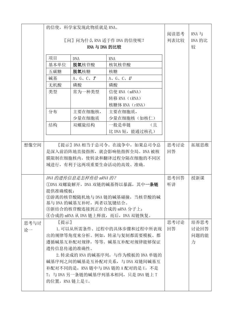 2019-2020年高中生物 《基因指导蛋白质的合成》教案9 新人教版必修2.doc_第2页