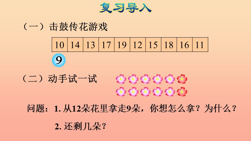 一年级数学下册 第2单元《20以内的退位减法》2.2《十几减8》授课课件 新人教版.ppt_第3页