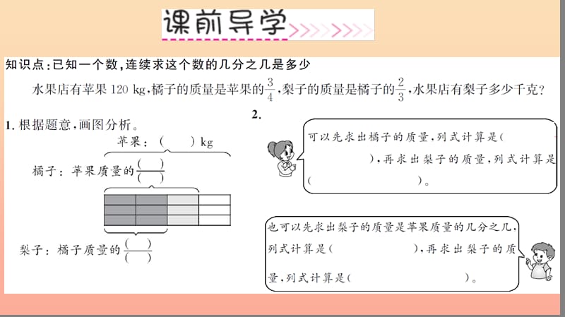 六年级数学上册 1 分数乘法 第8课时 解决问题习题课件（1） 新人教版.ppt_第3页