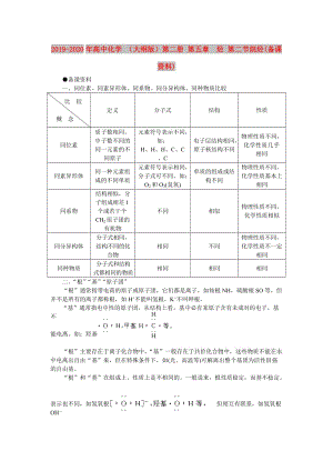 2019-2020年高中化學(xué) （大綱版）第二冊(cè) 第五章 烴 第二節(jié)烷烴(備課資料).doc