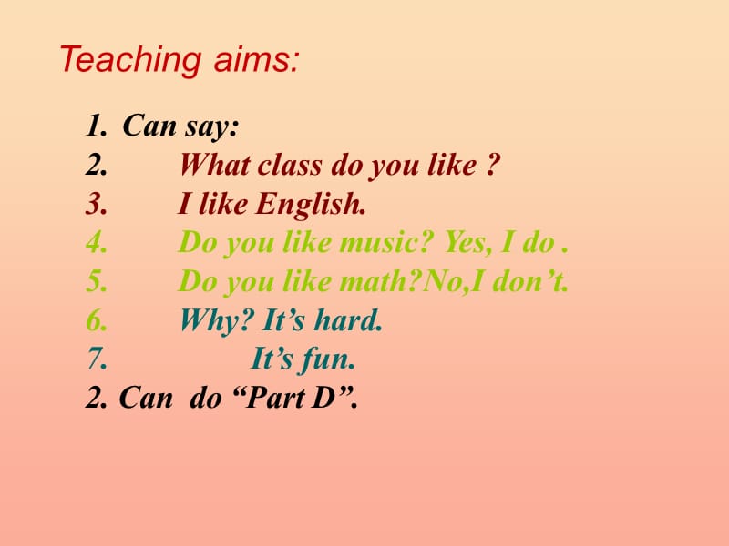 三年级英语下册《My classes》（Lesson 57）课件 人教新起点.ppt_第2页