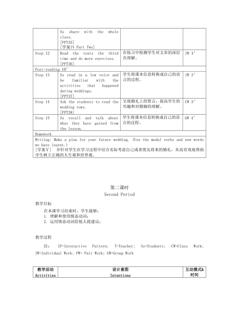 2019-2020年高中英语 Unit 3 L3教学设计 北师大版必修1.doc_第3页