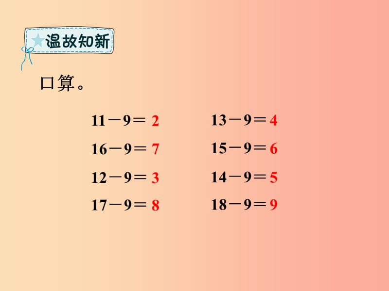 一年级数学下册 第2章 20以内的退位减法 2.2 十几减8、7、6课件 新人教版.ppt_第2页