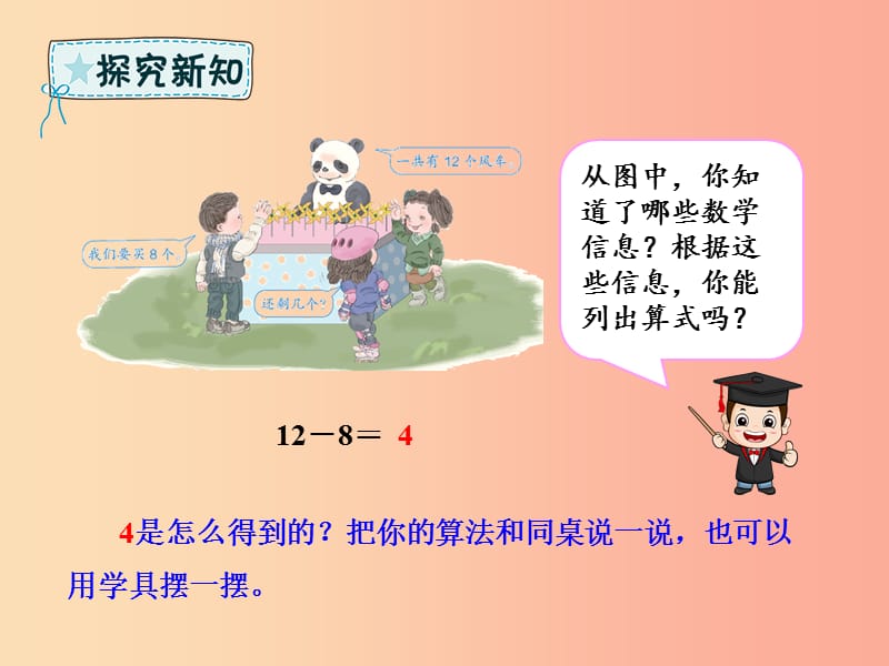 一年级数学下册 第2章 20以内的退位减法 2.2 十几减8、7、6课件 新人教版.ppt_第3页