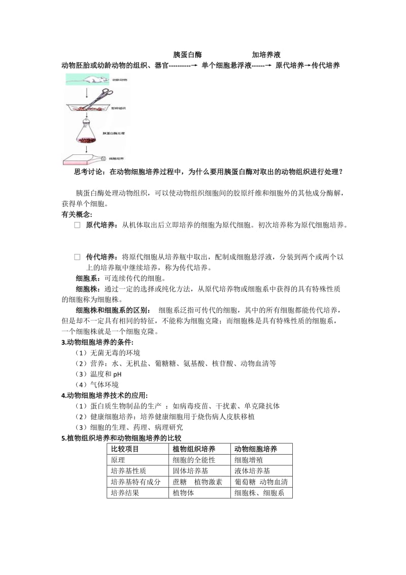 2019-2020年高中生物《动物的克隆》教案1 浙教版选修3.doc_第2页