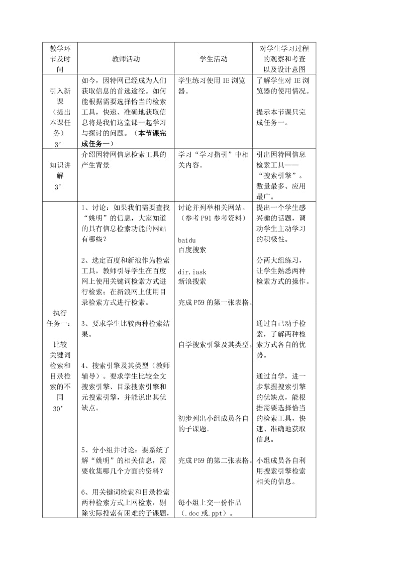 2019-2020年高中信息技术 利用网络获取信息教案 沪教版必修1.doc_第2页