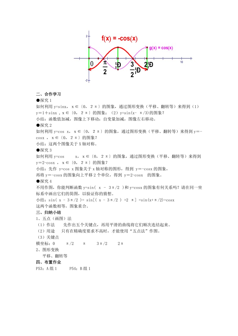 2019-2020年高中数学《正弦、余弦函数的图象》教案3新人教A版必修4.doc_第3页