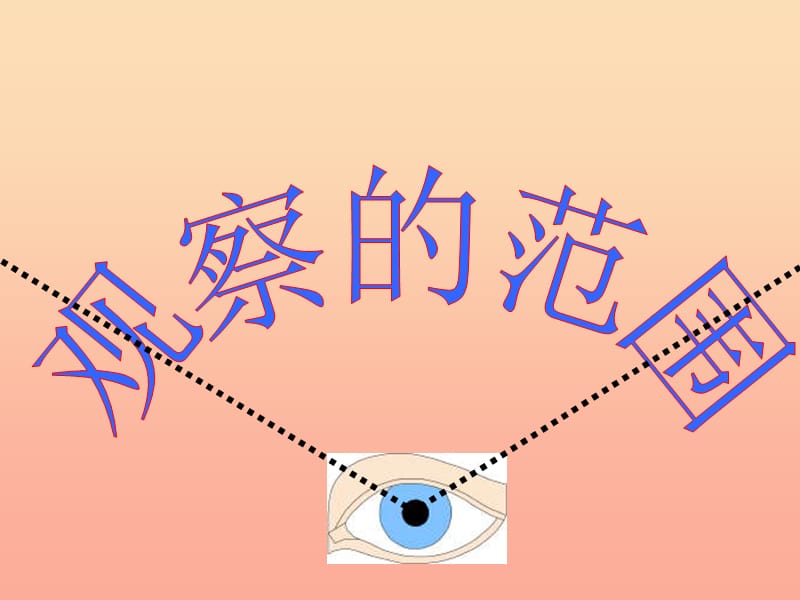 2019秋六年级数学上册 第三单元 观察的范围课件2 北师大版.ppt_第1页