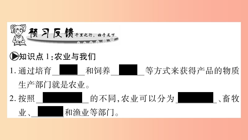 广西2019年八年级地理上册第4章第1节因地制宜发展农业第1课时习题课件新版商务星球版.ppt_第2页