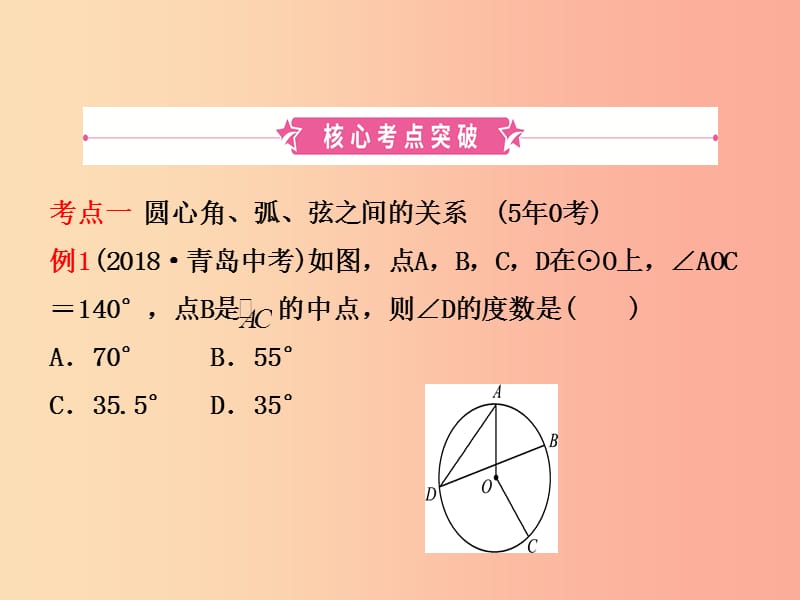 东营专版2019年中考数学复习第六章圆第一节圆的有关概念和性质课件.ppt_第2页