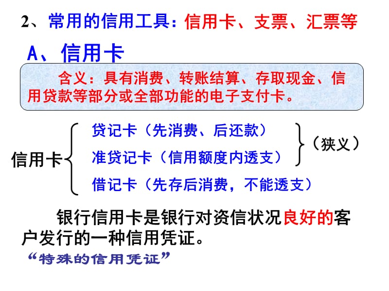 《信用工具和外汇》课件(新人教版08版必修1).ppt_第3页