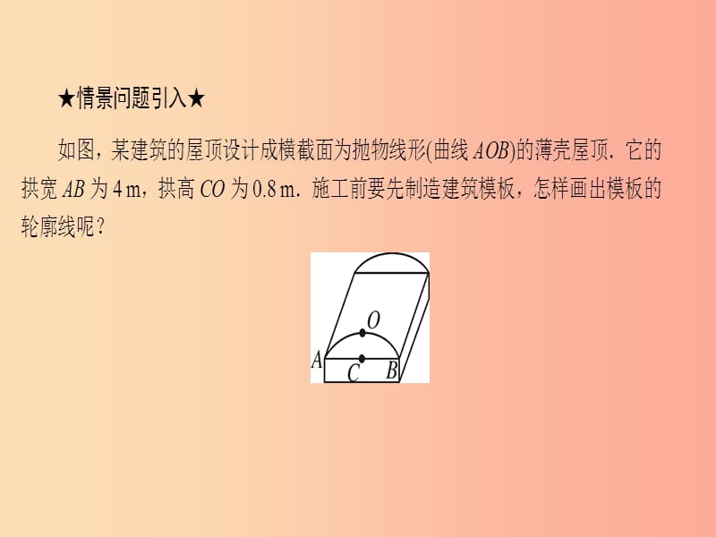 九年级数学下册 第26章 二次函数 26.2 二次函数的图象与性质 26.2.3 求二次函数的表达式课件 华东师大版.ppt_第3页