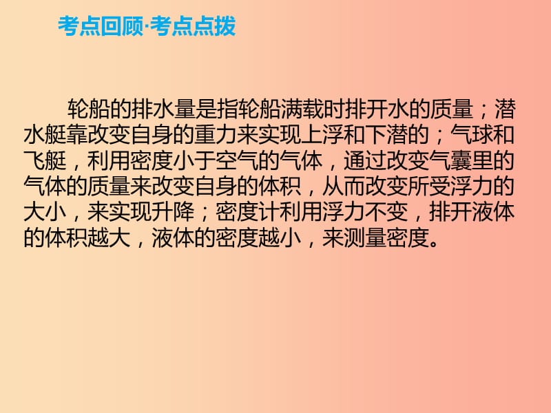 2019年中考物理解读总复习第一轮第二部分物质运动和相互作用第10章浮力第2课时课件.ppt_第3页