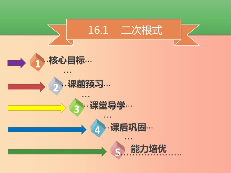 八年级数学下册 第十六章 二次根式 16.1 二次根式课件 新人教版.ppt_第1页