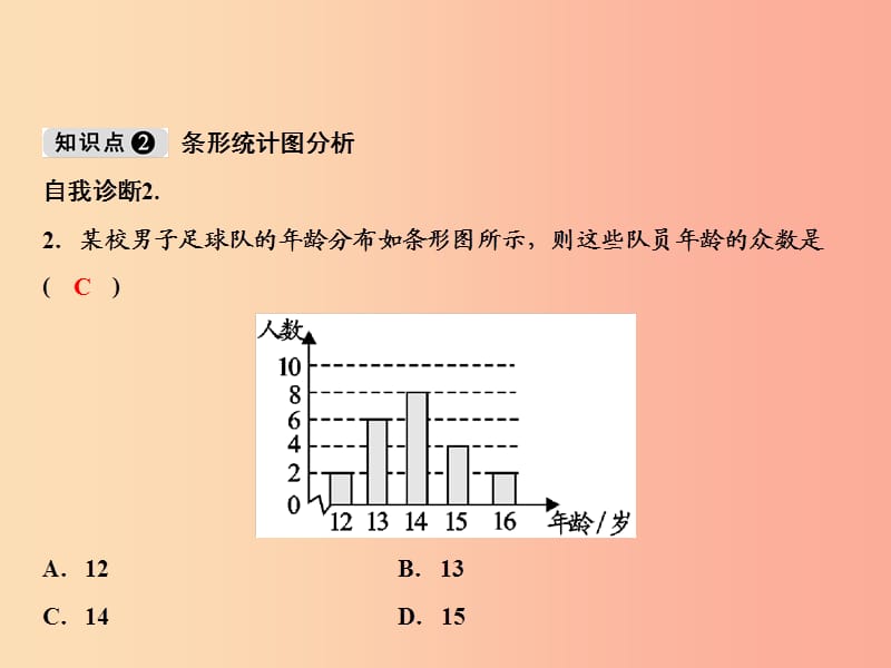 八年级数学上册 第6章 数据的分析 3 从统计图分析数据的集中趋势课件 （新版）北师大版.ppt_第3页